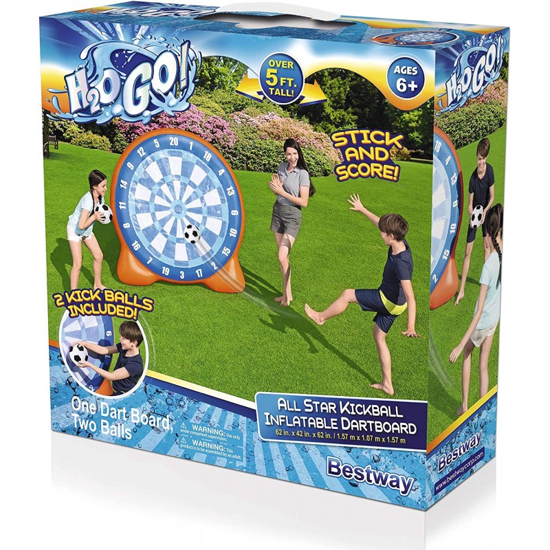 Buy Bestway All Star Kickball Inflatable Dartboard online for Kids